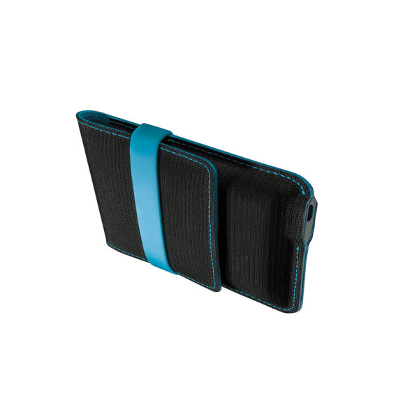 Simple Blue Leather Smartphone Case